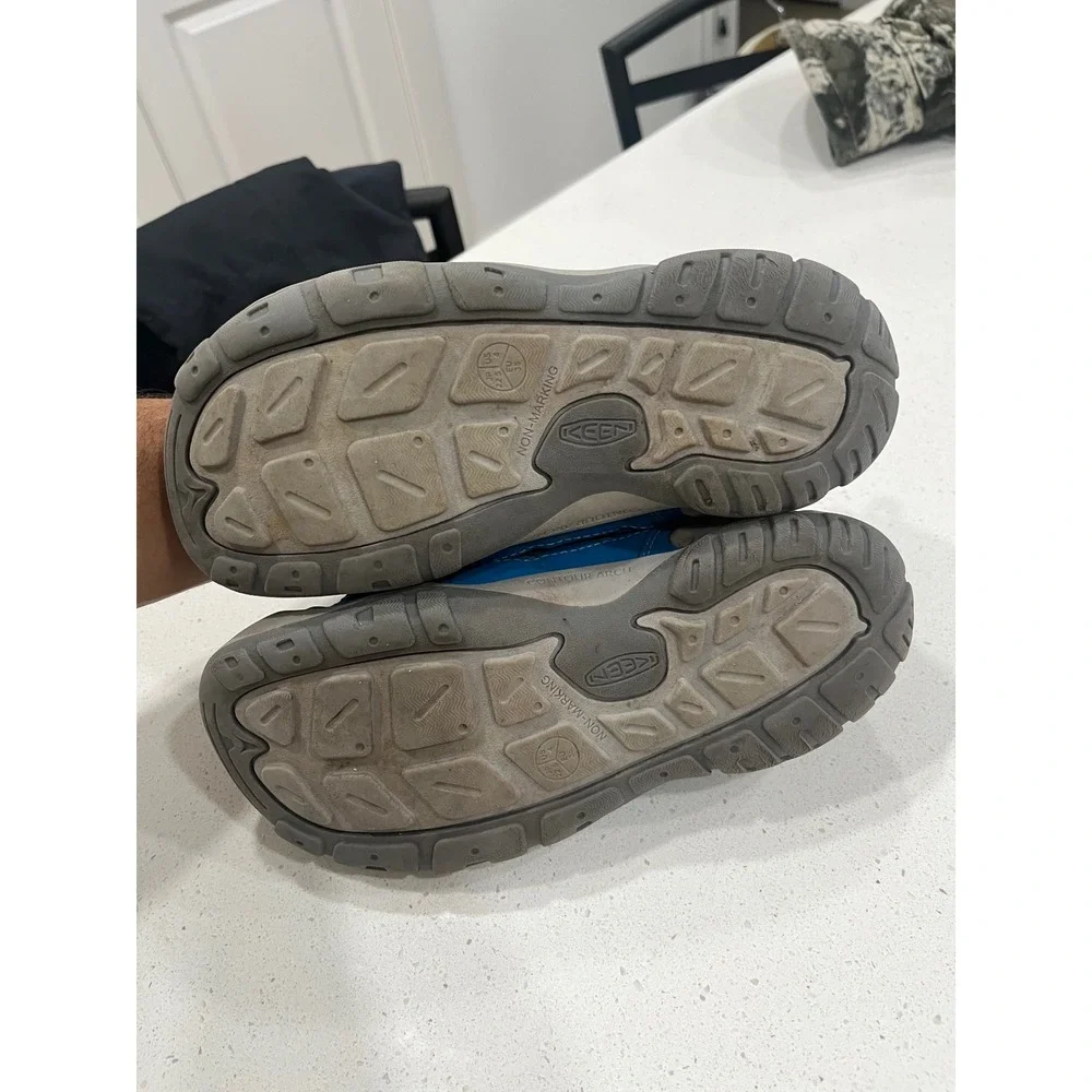 KEEN Kids Blue Yellow Hook and Loop Water Ready Sport Sandals Size‎ 3
